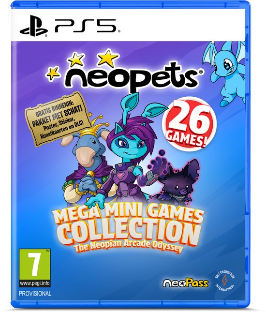 Neopets: Mega Mini Games Collection - Day One Edition (PS5), Bolt Production International Neopets: Mega Mini Games Collection - Day One Edition (PS5), Bolt Production International