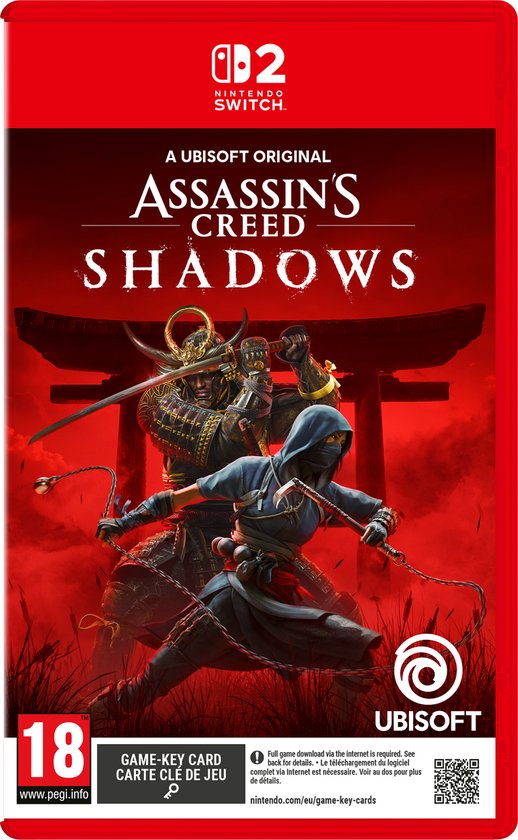 Assassin's Creed: Shadows (Gamekeycard) (Switch 2), Ubisoft Assassin's Creed: Shadows (Gamekeycard) (Switch 2), Ubisoft