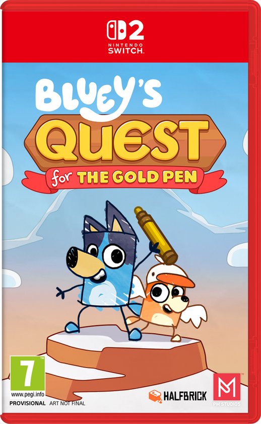 Bluey's Quest for the Gold Pen (Switch 2), Halfbrick