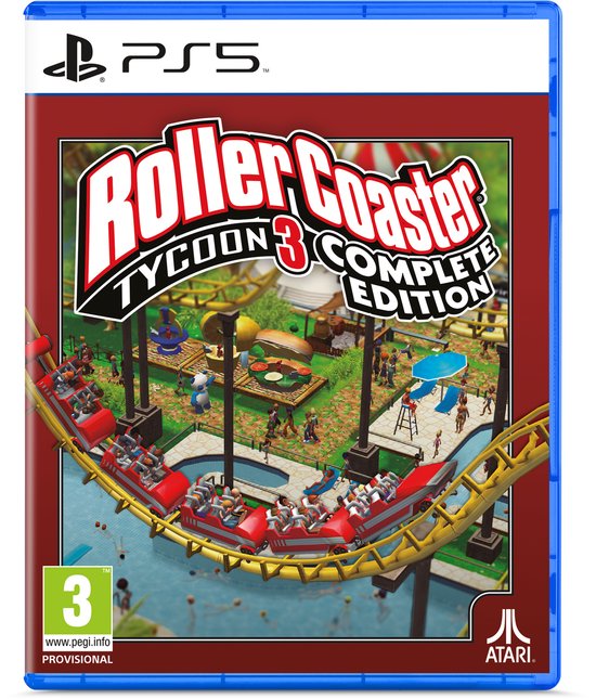 RollerCoaster Tycoon 3 - Complete Edition (PS5), Atari