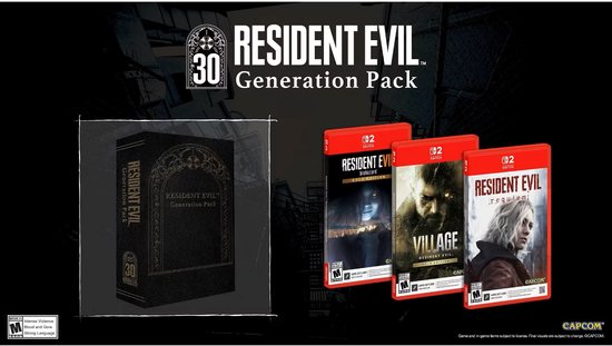 Resident Evil - Generation Pack (Gamekeycard) (Switch 2), Capcom