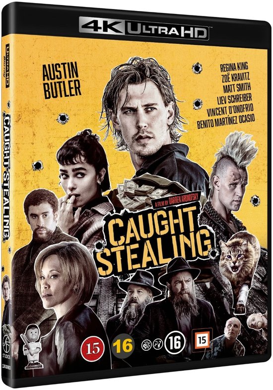 Caught Stealing (4K Ultra HD) (Blu-ray), Darren Aronofsky Caught Stealing (4K Ultra HD) (Blu-ray), Darren Aronofsky