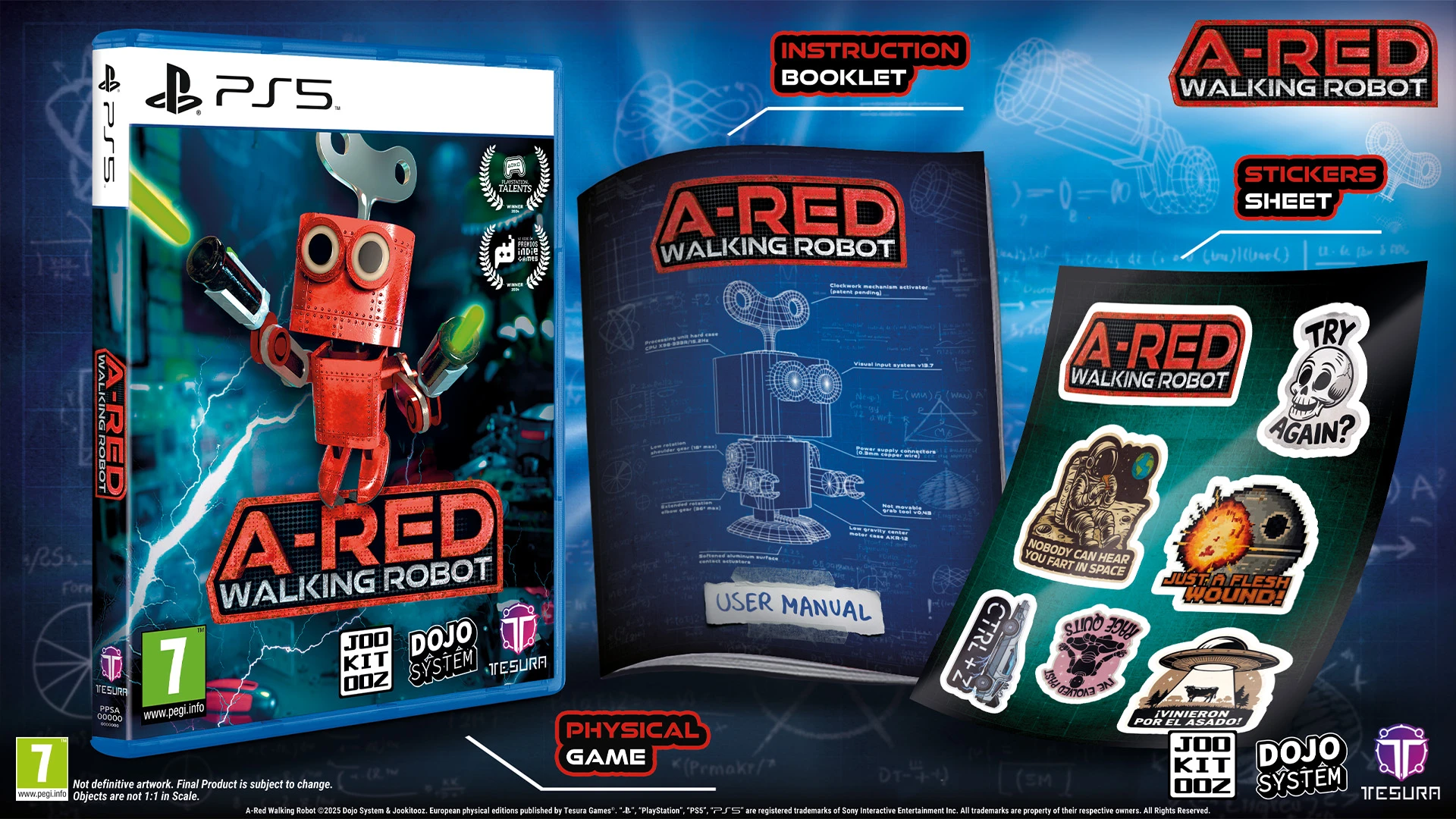 A-RED Walking Robot (PS5), Tesura Games A-RED Walking Robot (PS5), Tesura Games