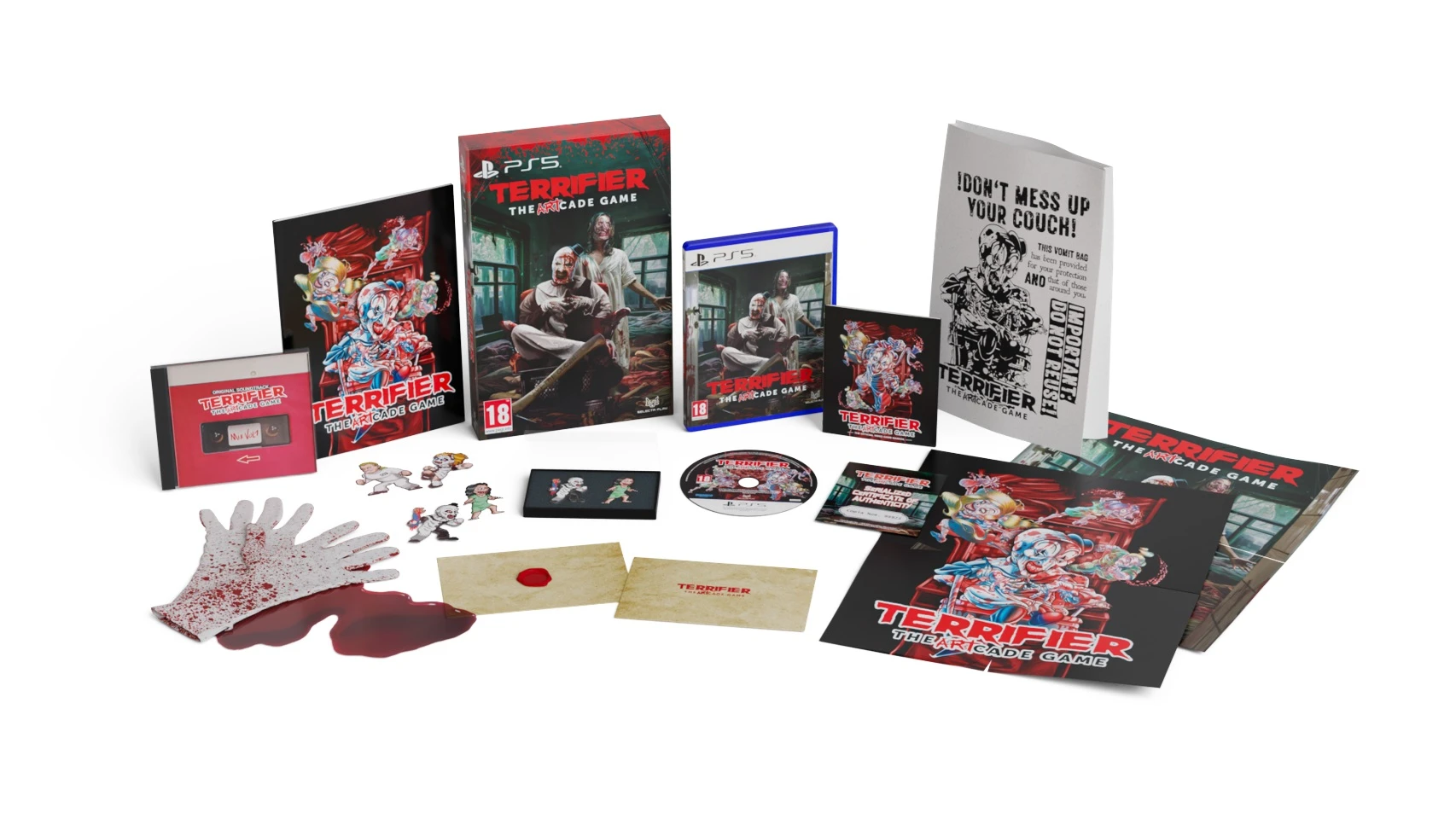 Terrifier: The ARTcade Game - Collector's Edition (PS5), Selecta Play Terrifier: The ARTcade Game - Collector's Edition (PS5), Selecta Play