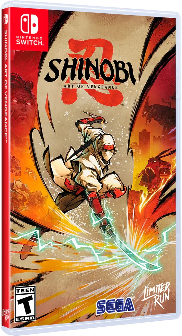 Shinobi Art of Vengeance (Limited Run) (Switch), SEGA Shinobi Art of Vengeance (Limited Run) (Switch), SEGA