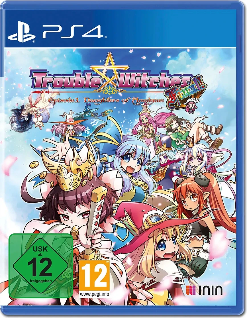 Trouble Witches Final! Episode 01: Daughters of Amalgam (PS4), Inin Games
