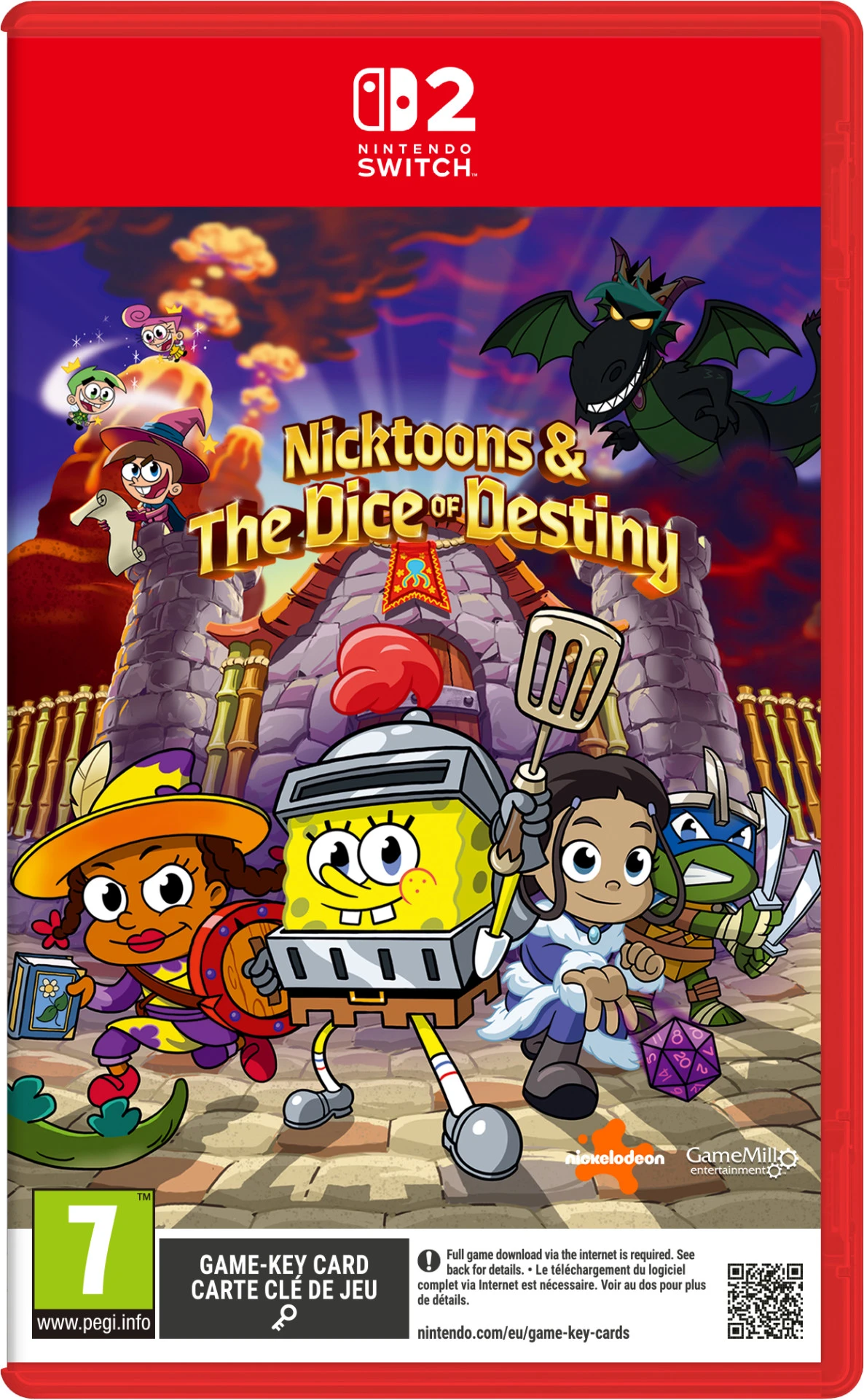 NickToons & The Dice of Destiny (Gamekeycard) (Switch 2), GameMill Entertainment