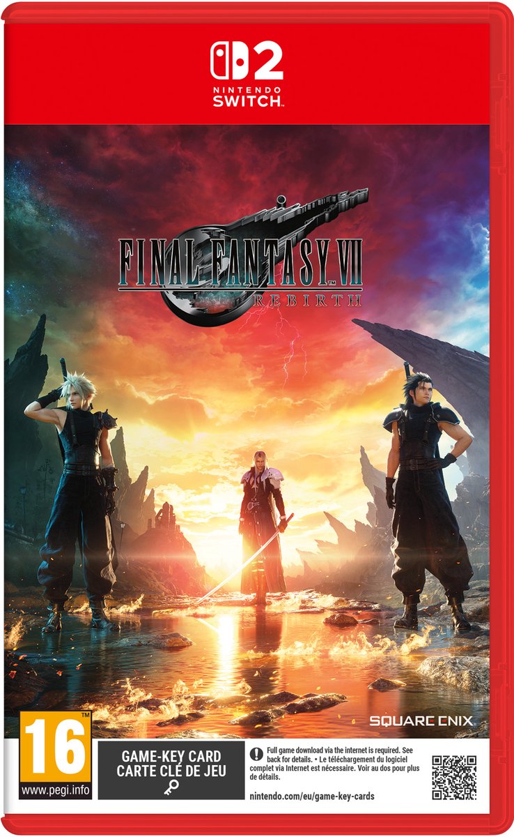 Final Fantasy VII Rebirth (Gamekeycard) (Switch 2), Square Enix