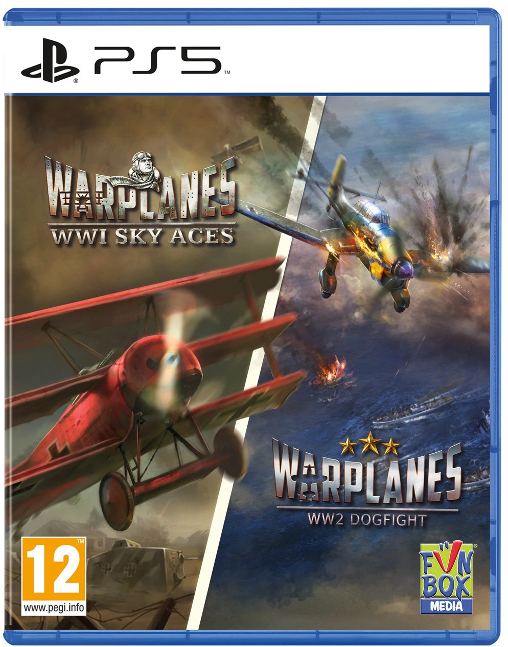 Warplanes: WWI Sky Aces + WW2 Dogflight (PS5), Funbox
