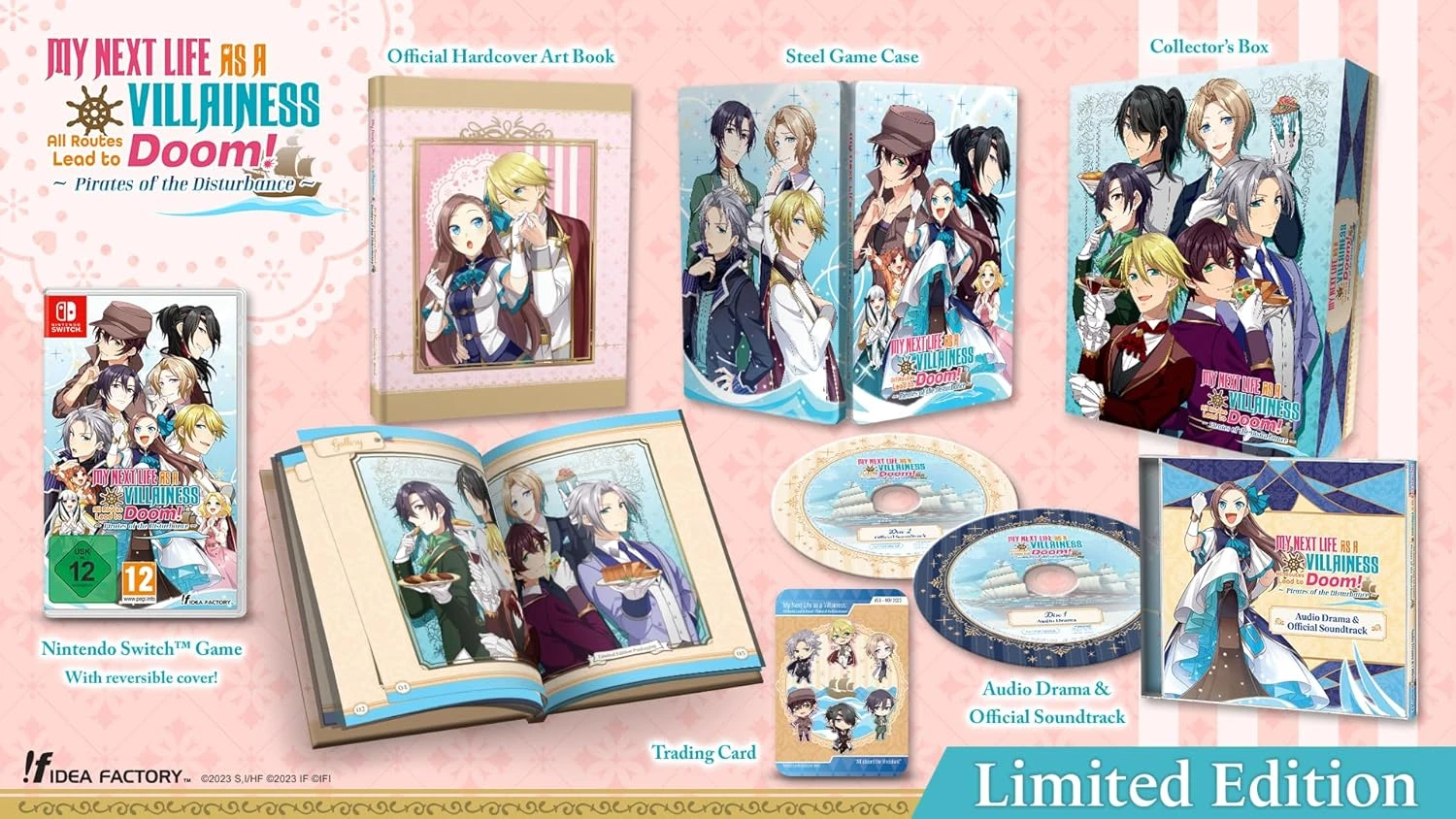 My Next Life as a Villainess: All Routes Lead to Doom! - Pirates of the Disturbance Limited Edition (Switch), Idea Factory!