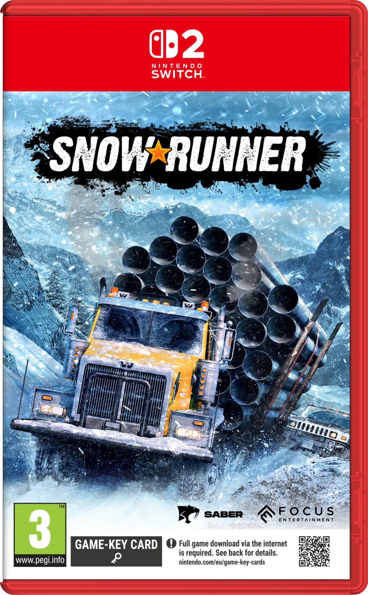 SnowRunner (Gamekeycard) (Switch 2), Focus Home Interactive SnowRunner (Gamekeycard) (Switch 2), Focus Home Interactive