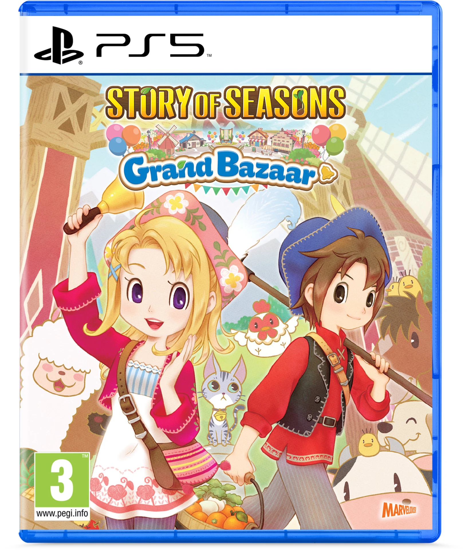 Story of Seasons: Grand Bazaar (PS5), Marvelous Story of Seasons: Grand Bazaar (PS5), Marvelous
