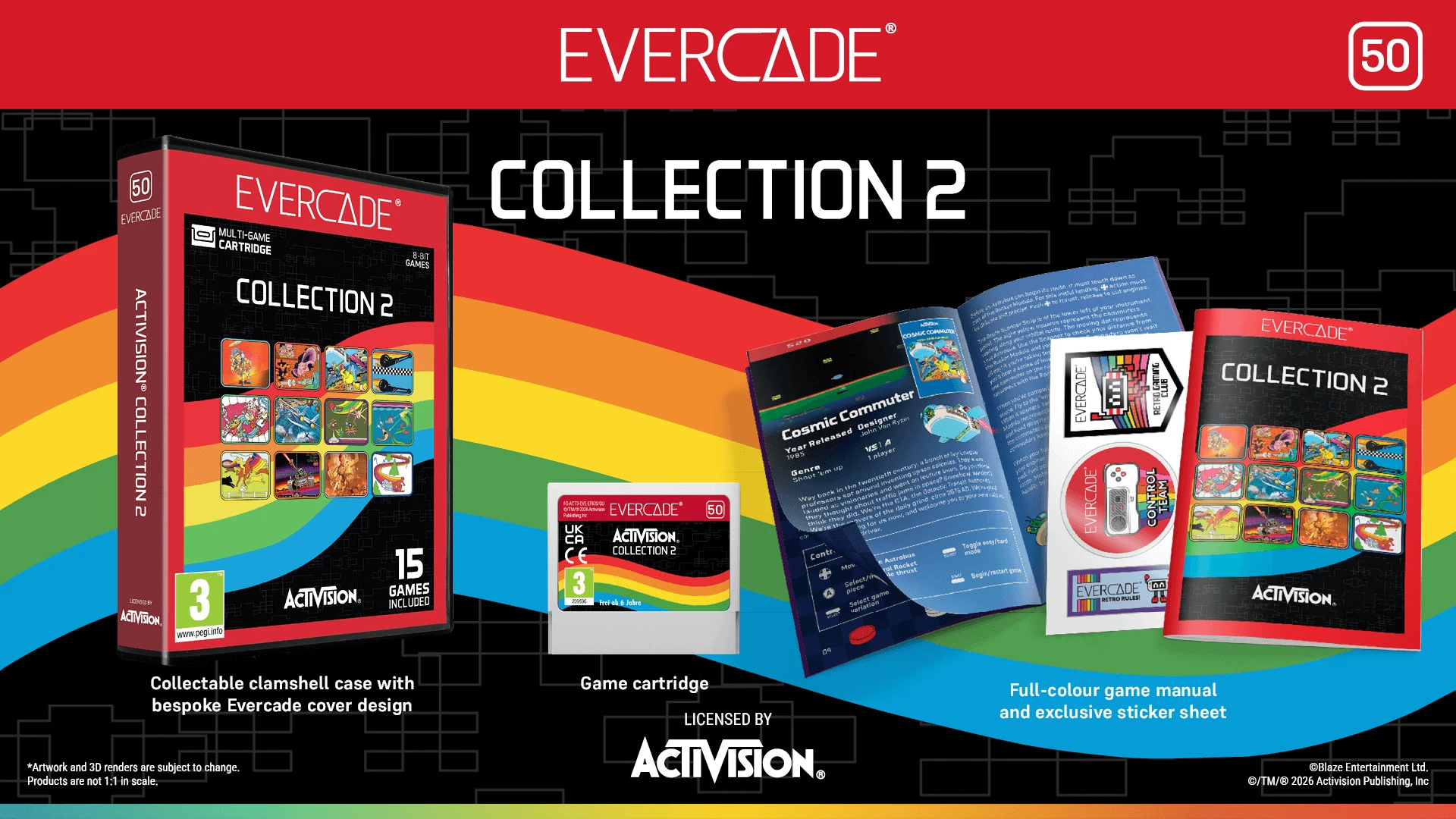 Evercade Activision Collection 2 (hardware), Evercade