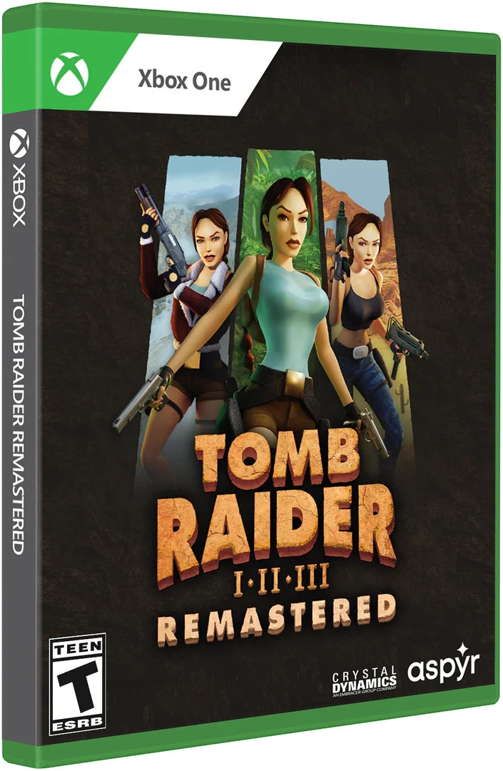Tomb Raider I-III Remastered (Limited Run) (Xbox Series X), Crystal Dynamics