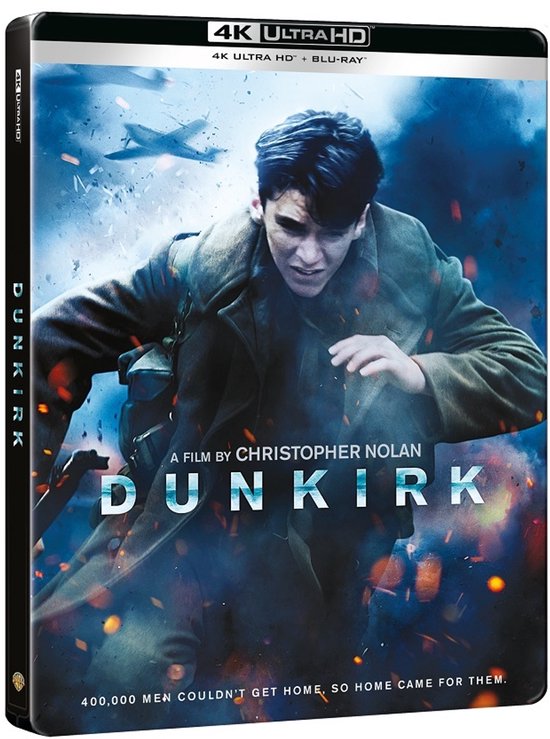 Dunkrik (4K ultra HD) (Steelbook) (Blu-ray), Christopher Nolan