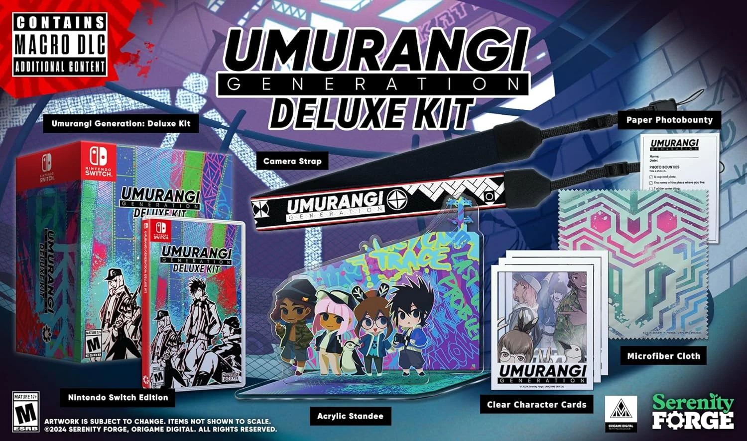 Umurangi: Generation - Deluxe Kit (USA Import) (Switch), Serenity Forge