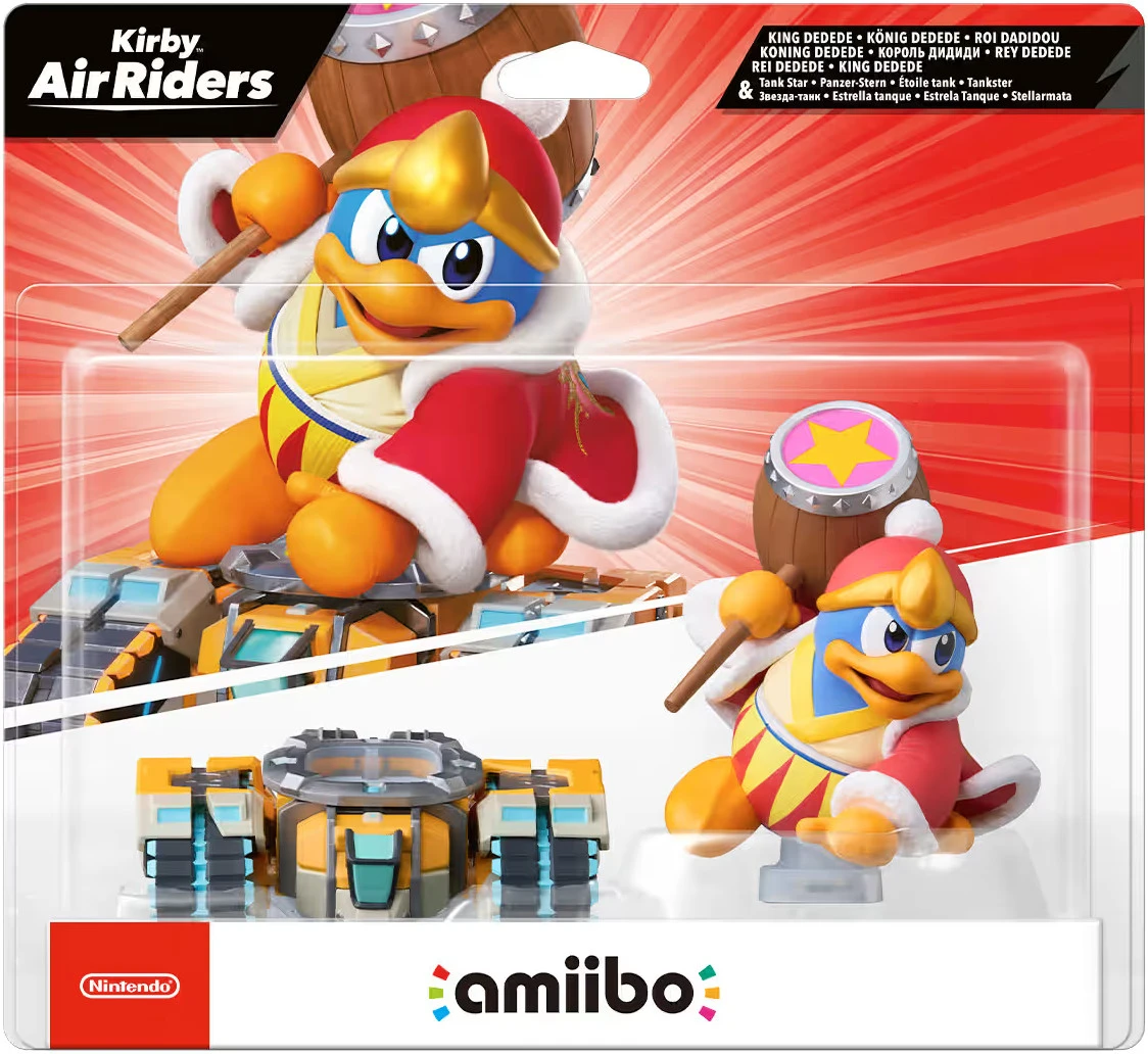 Kirby Air Riders Amiibo - King Dedede & Tank Star (NFC), Nintendo