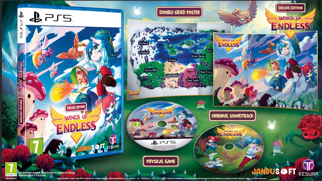 Wings of Endless - Deluxe Edition (PS5), Tesura Games