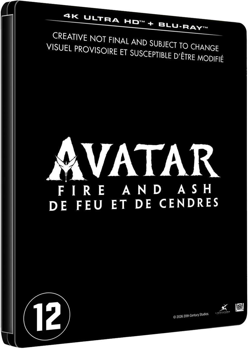 Avatar - Fire And Ash (4K Ultra HD) (Steelbook) (Blu-ray), James Cameron