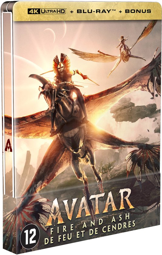 Avatar - Fire And Ash (4K Ultra HD) (Steelbook) (Blu-ray), James Cameron