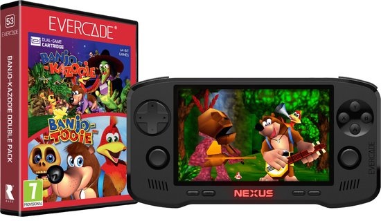Evercade Nexus + Carry Case + Banjo Kazooie & Banjo Tooie) (hardware), Evercade