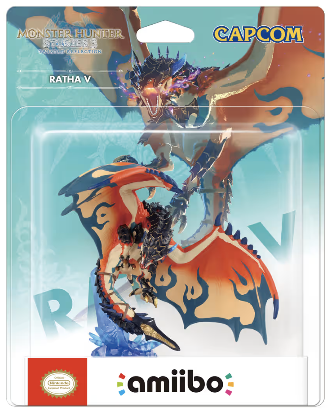 Monster Hunter Stories 3: Twisted Reflection Amiibo - Ratha V (NFC), Nintendo