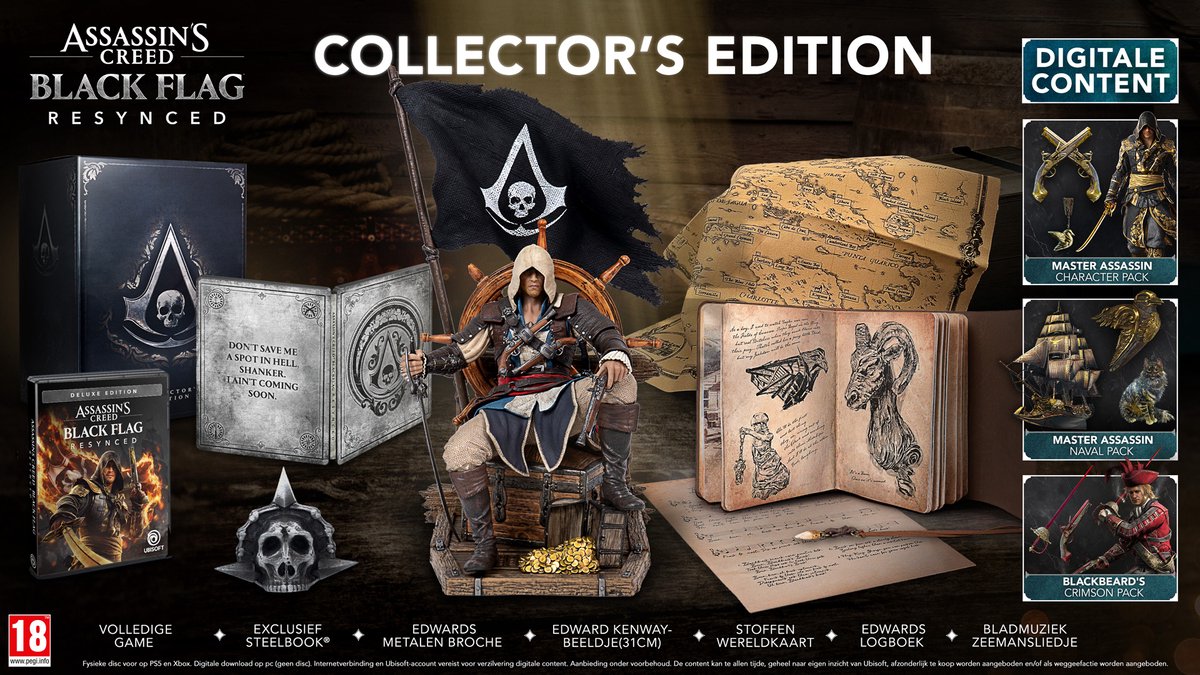 Assassin's Creed: Black Flag Resynced - Collector's Edition (Xbox Series X), Ubisoft