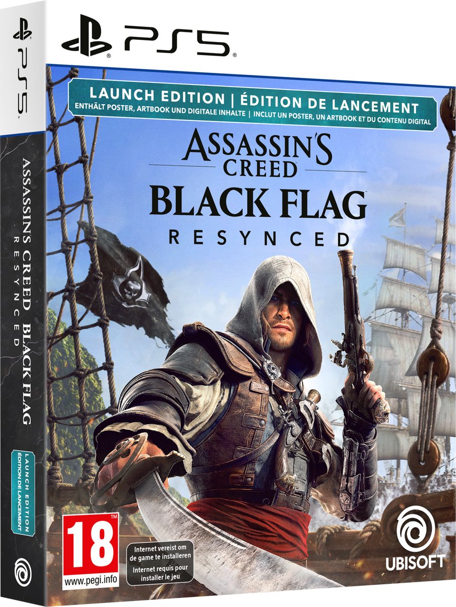 Assassin's Creed: Black Flag Resynced - Launch Edition (PS5), Ubisoft