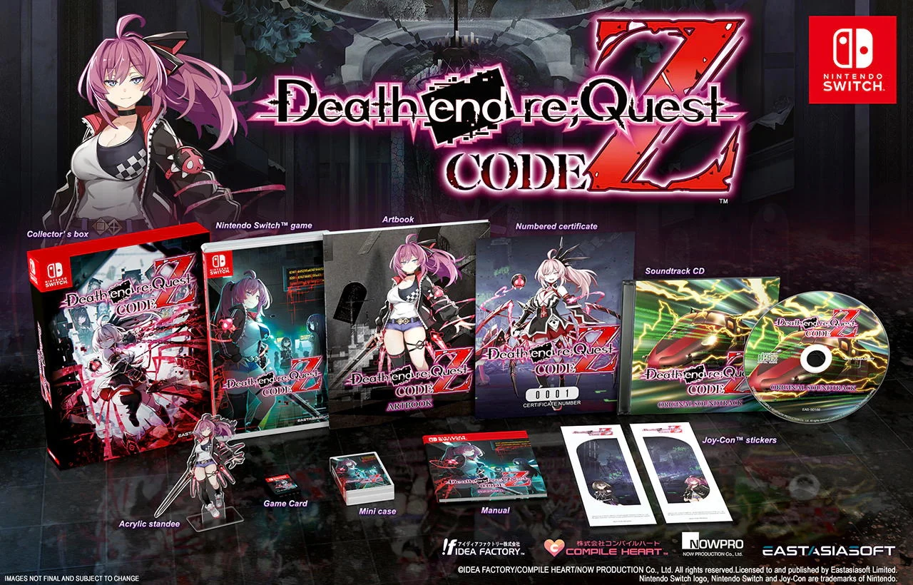 Death end re;Quest: Code Z - Limited Edition (Asia Import) (Switch), EastAsiaSoft Death end re;Quest: Code Z - Limited Edition (Asia Import) (Switch), EastAsiaSoft