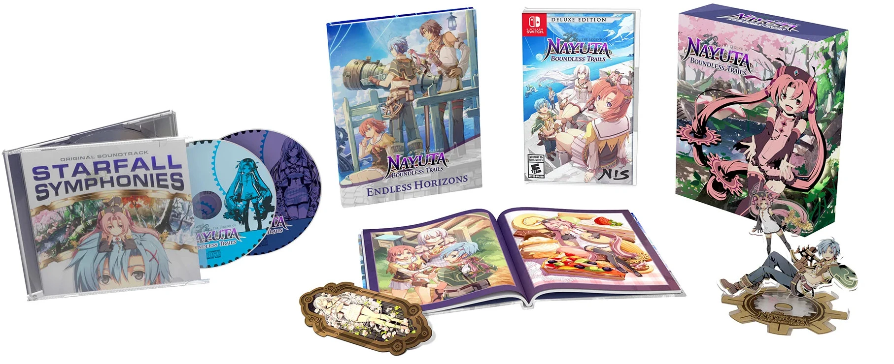 The Legend of Nayuta: Boundless Trails - Limited Edition (Switch), NIS America