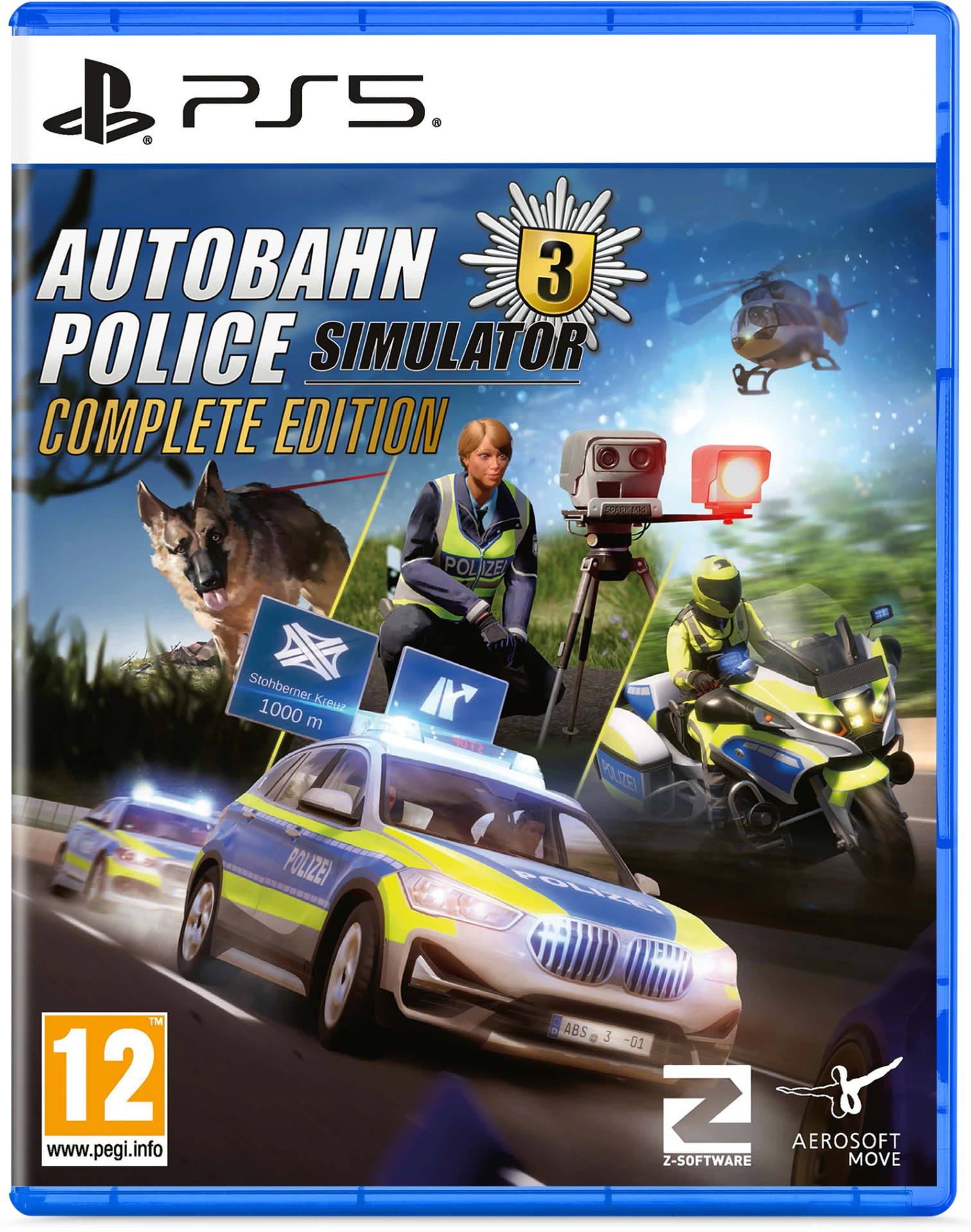 Autobahn Police Simulator 3 - Complete Edition (PS5), Aerosoft