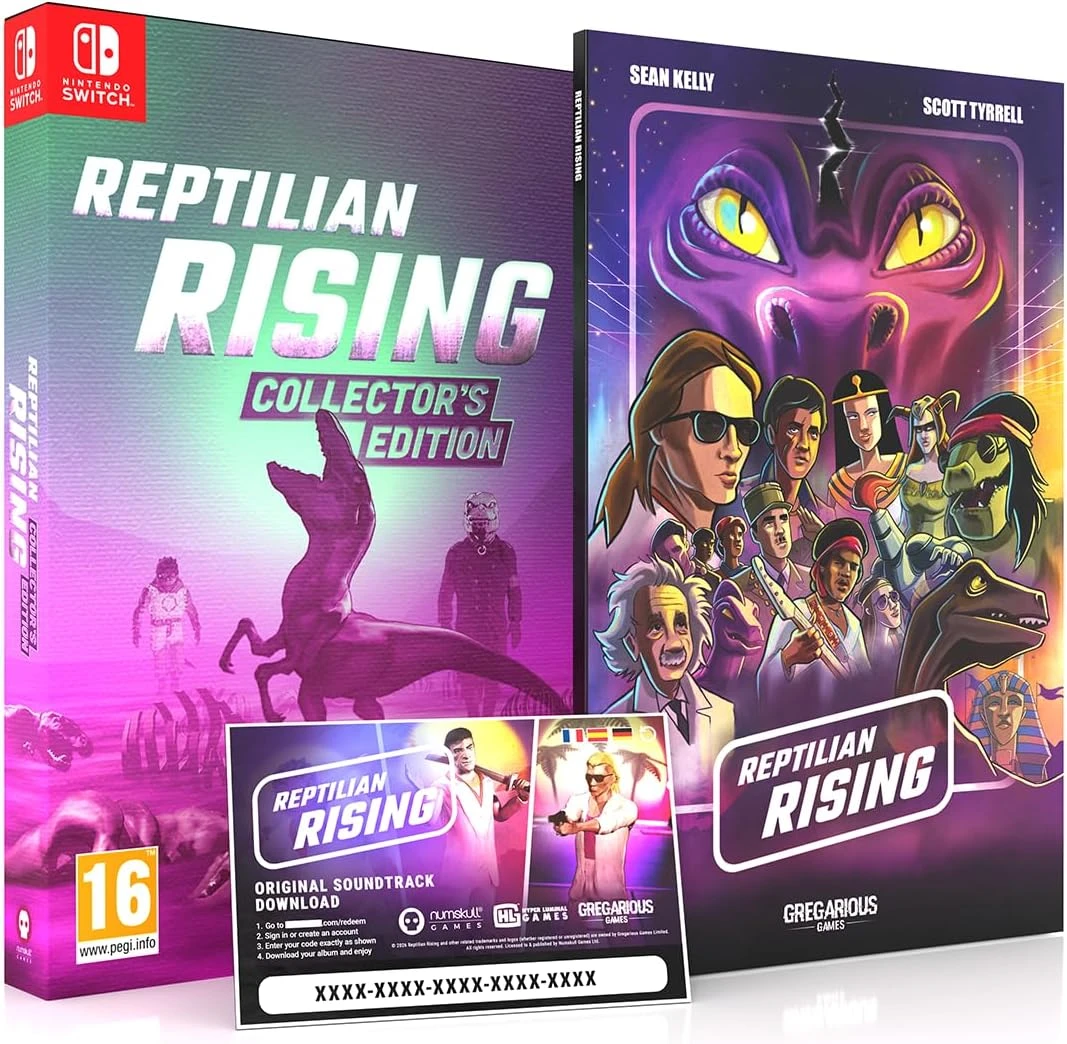 Reptilian Rising - Collector's Edition (Switch), Numskull Games