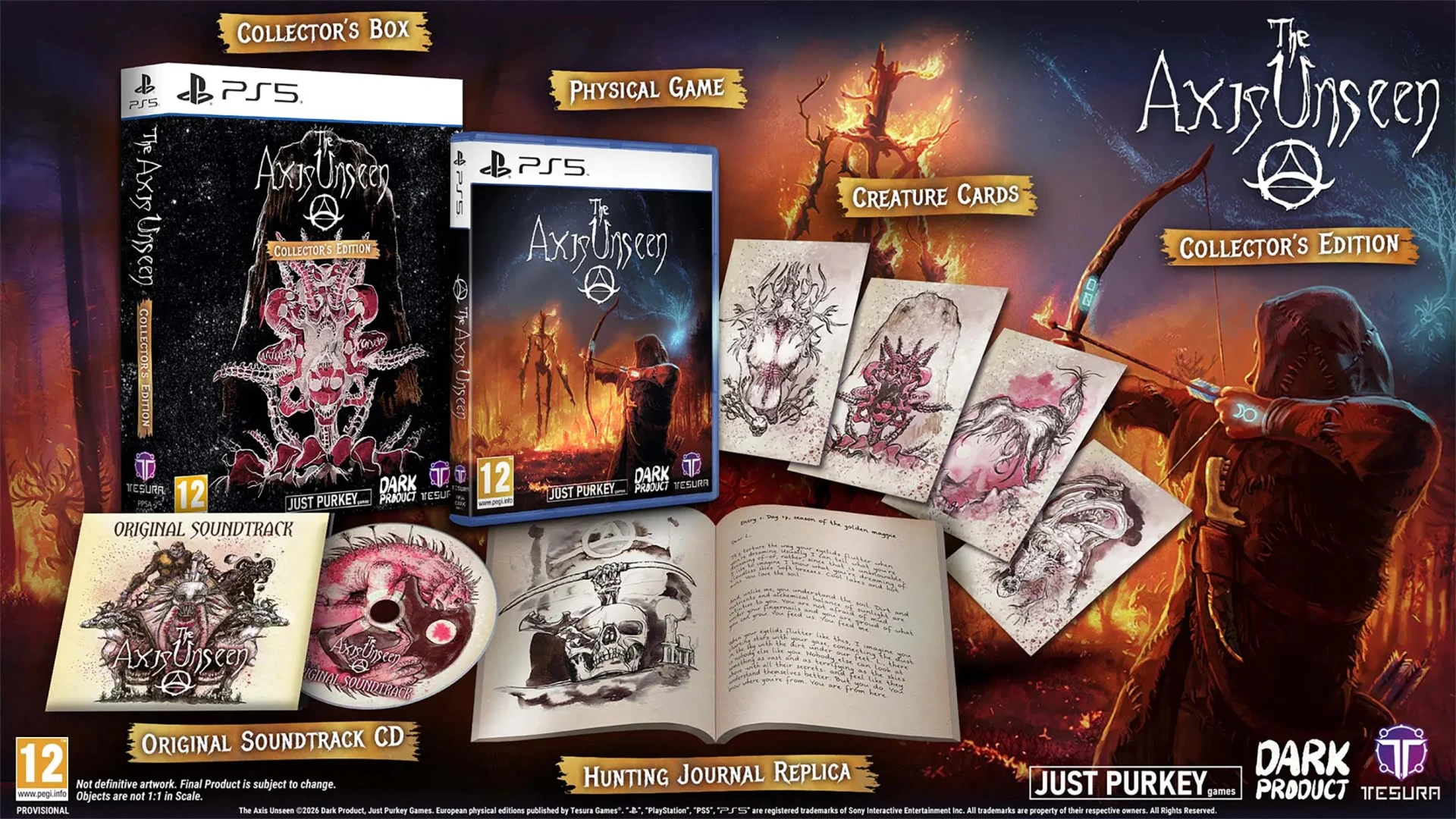 The Axis Unseen - Collector's Edition (PS5), Tesura Games