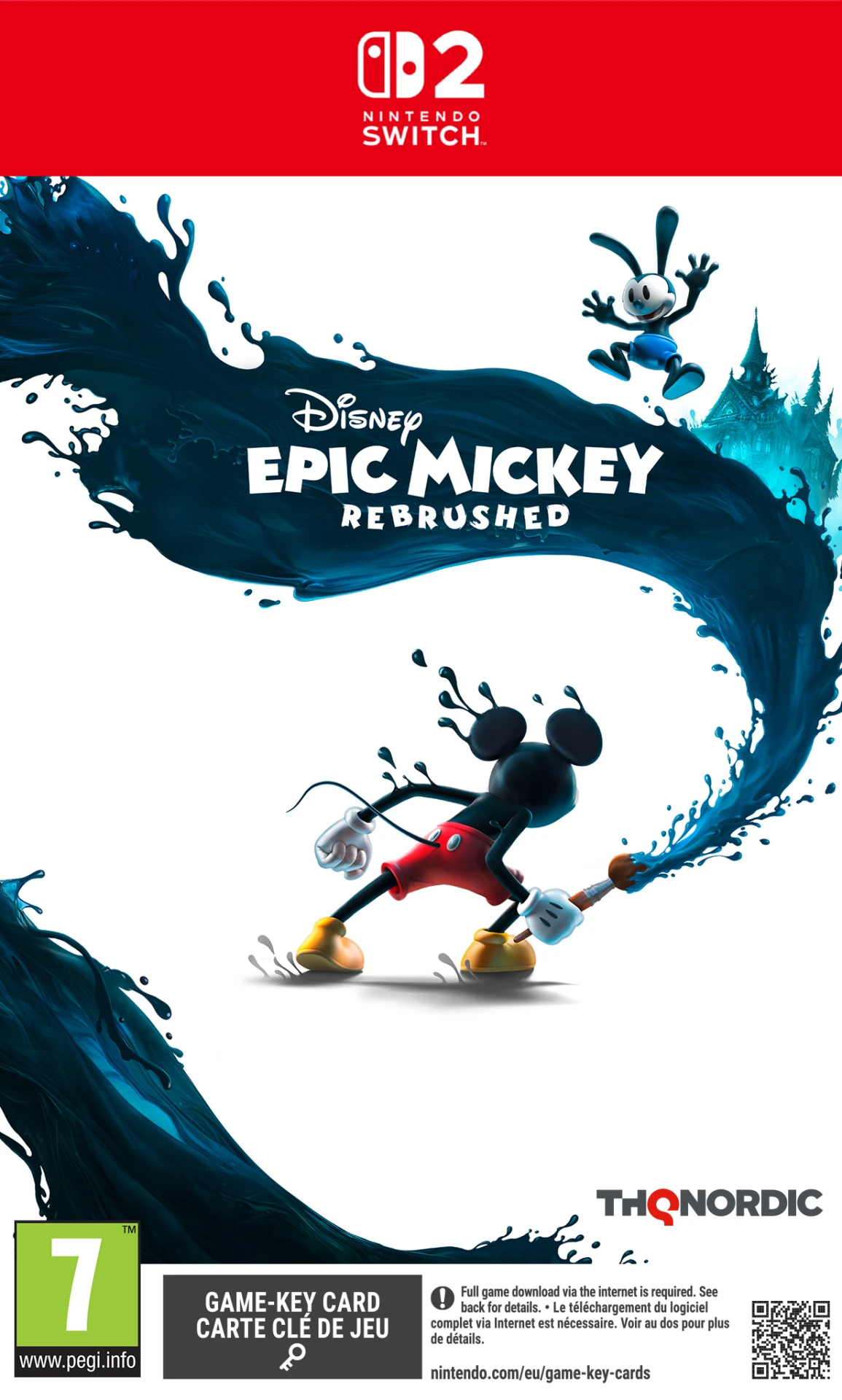 Epic Mickey - Rebrushed (Gamekeycard) (Switch 2), Purple Lamp, THQ Nordic Epic Mickey - Rebrushed (Gamekeycard) (Switch 2), Purple Lamp, THQ Nordic