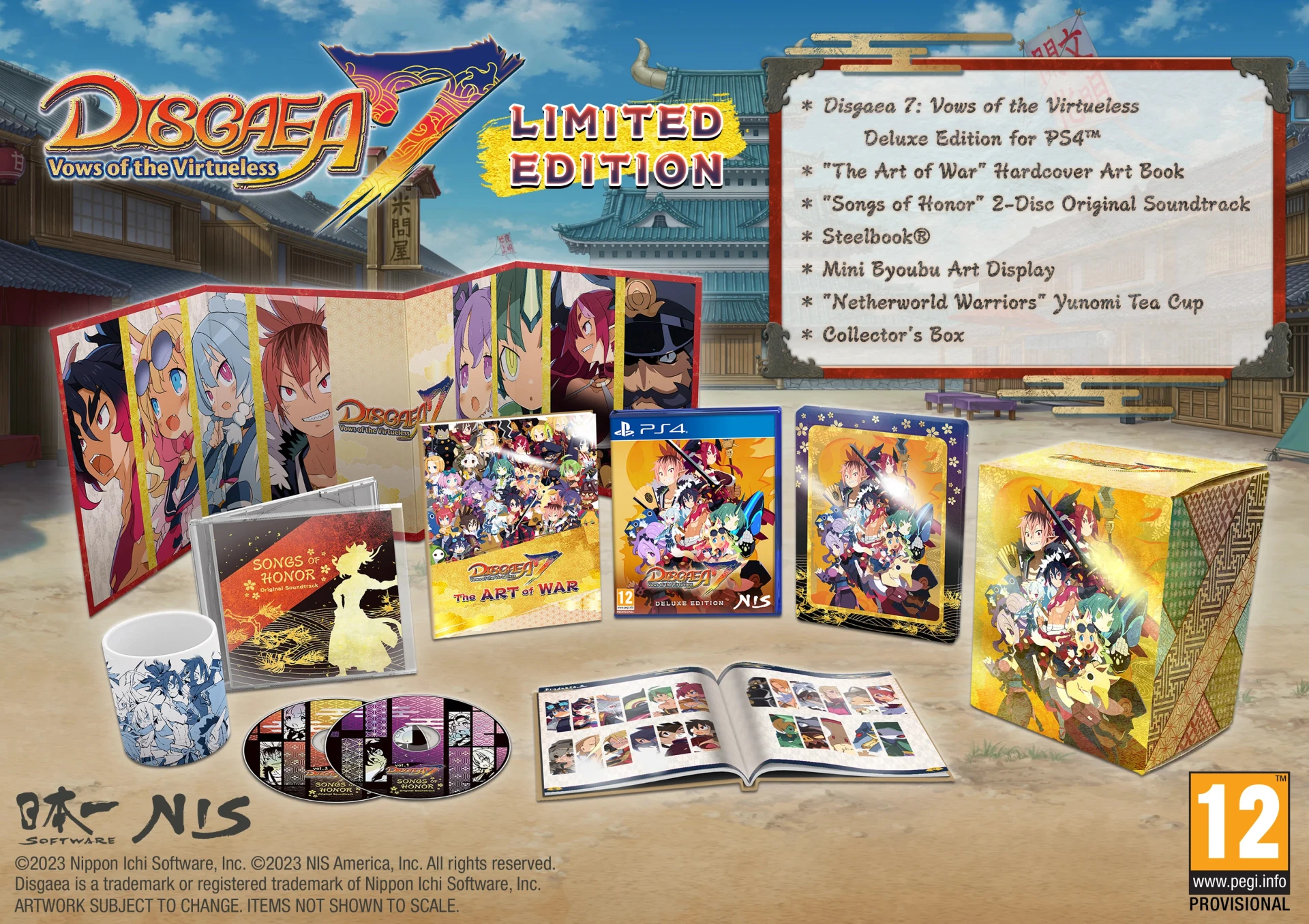 Disgaea 7: Vows of the Virtueless - Limited Edition (PS4), NIS America Disgaea 7: Vows of the Virtueless - Limited Edition (PS4), NIS America