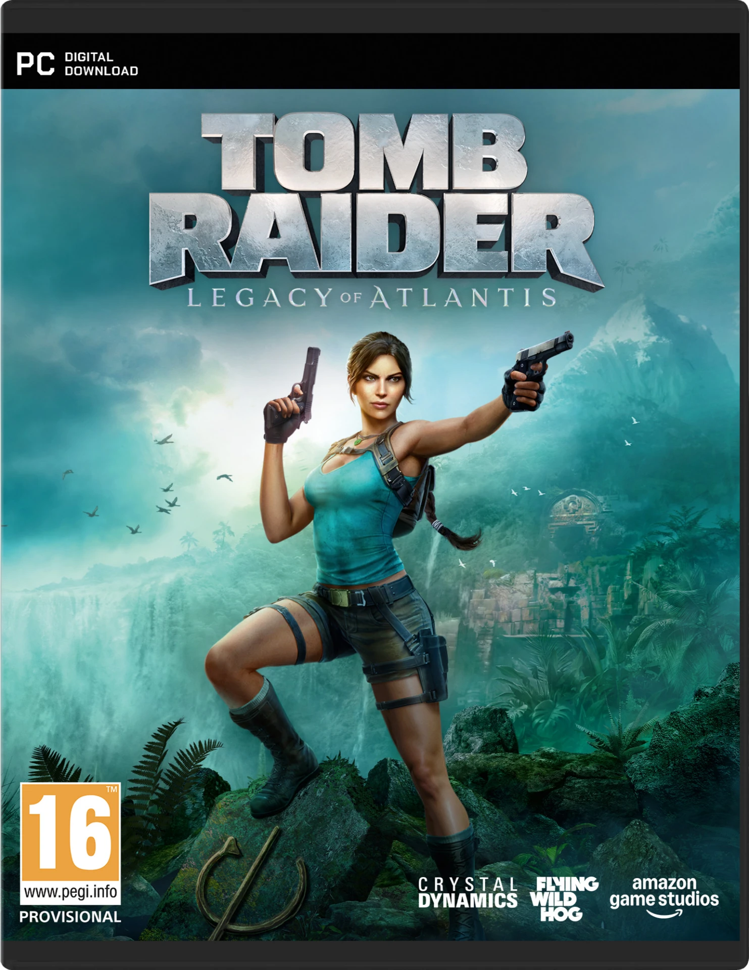 Tomb Raider: Legacy of Atlantis - Day One Edition (Code in a Box) (PC), Crystal Dynamics