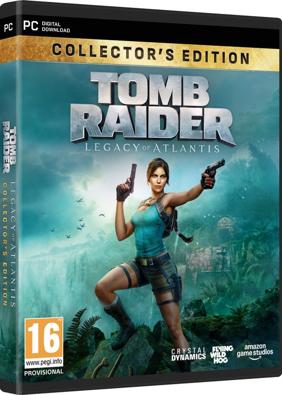Tomb Raider: Legacy of Atlantis - Collector's Edition (Code in a Box) (PC), Crystal Dynamics Tomb Raider: Legacy of Atlantis - Collector's Edition (Code in a Box) (PC), Crystal Dynamics