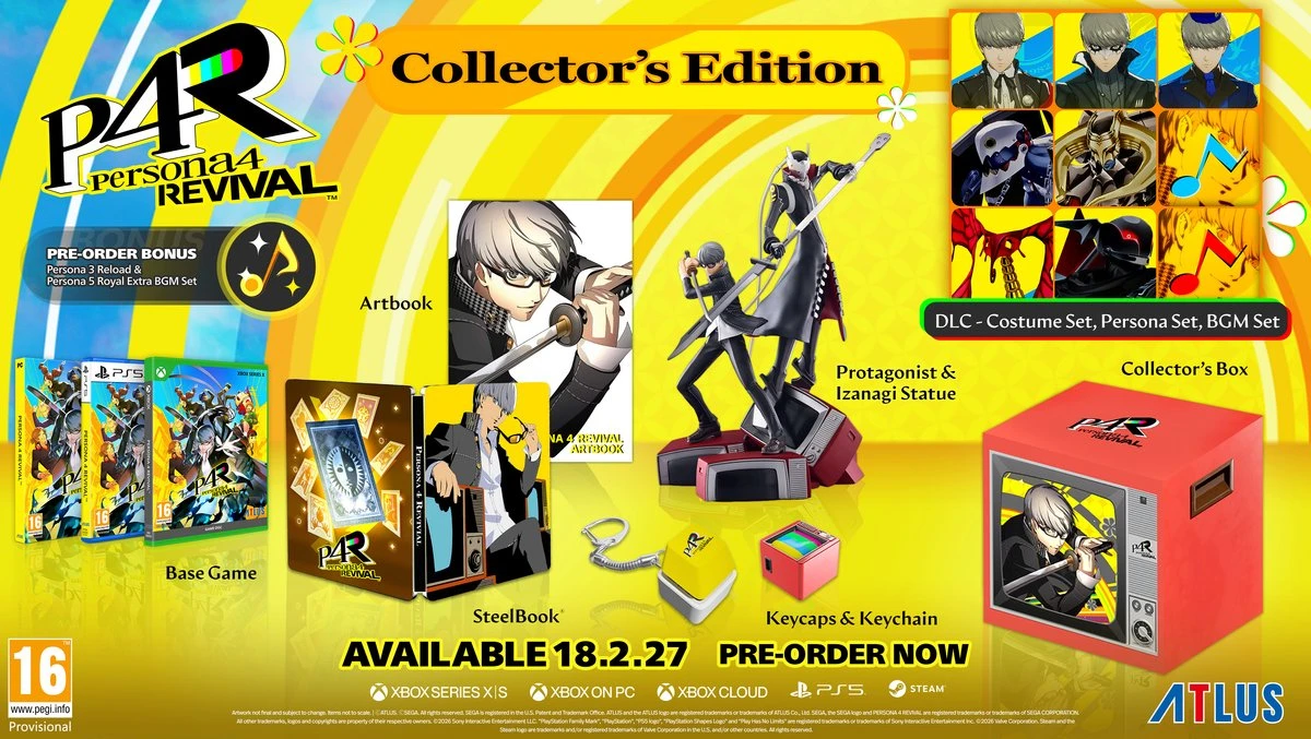 Persona 4: Revival - Collector's Edition (PS5), Atlus Persona 4: Revival - Collector's Edition (PS5), Atlus