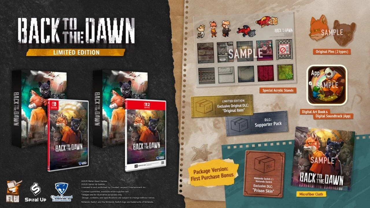 Back to the Dawn - Limited Edition (Asia Import) (Switch), Clouded Leopard Entertainment Back to the Dawn - Limited Edition (Asia Import) (Switch), Clouded Leopard Entertainment