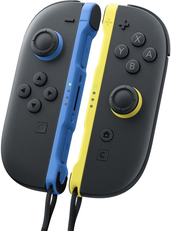 Nintendo Switch 2 Joy-Con Controller Paar (Blauw/Geel) (Switch 2), Nintendo Nintendo Switch 2 Joy-Con Controller Paar (Blauw/Geel) (Switch 2), Nintendo