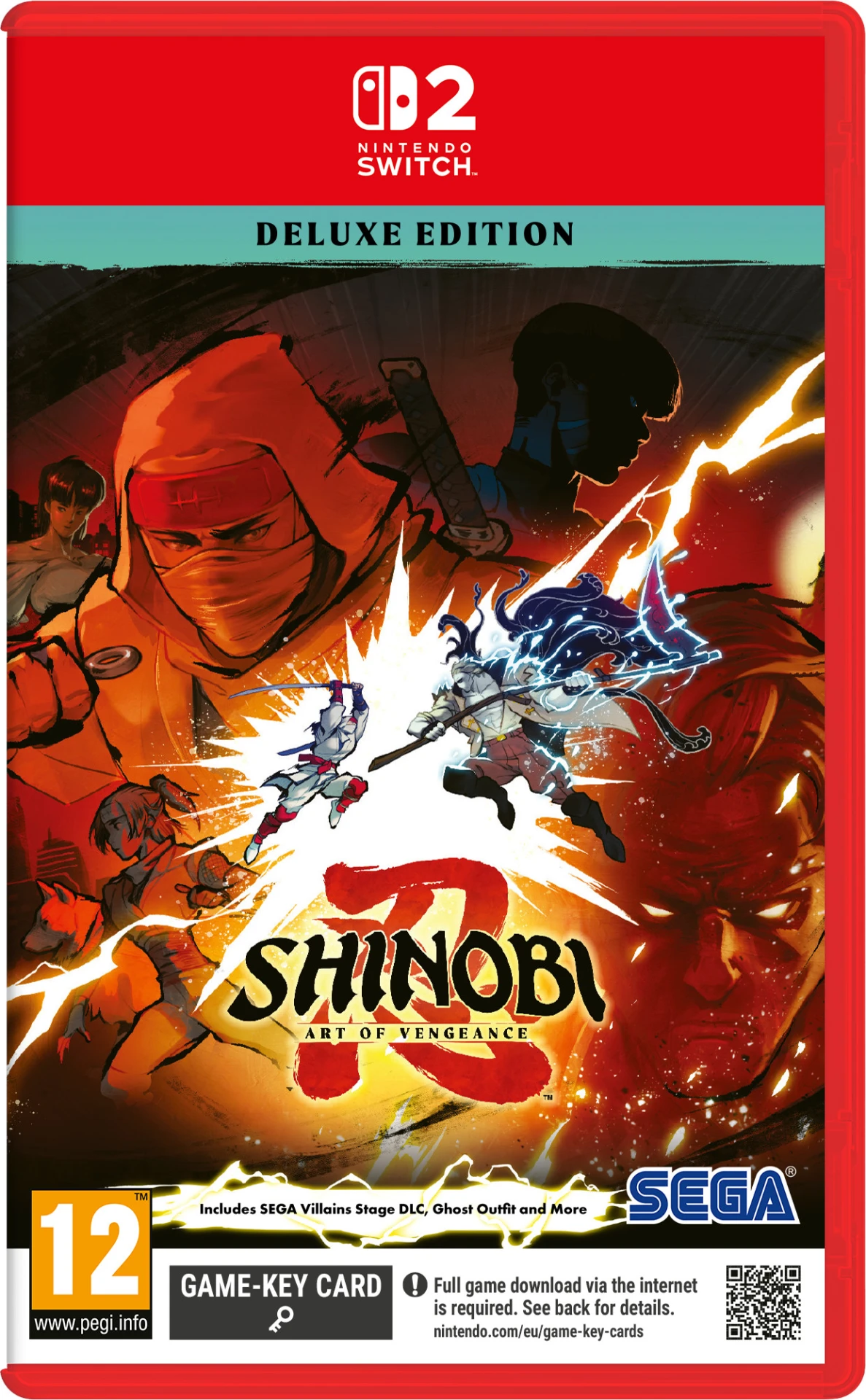 Shinobi: Art of Vengeance - Deluxe Edition (Gamekeycard) (Switch 2), SEGA