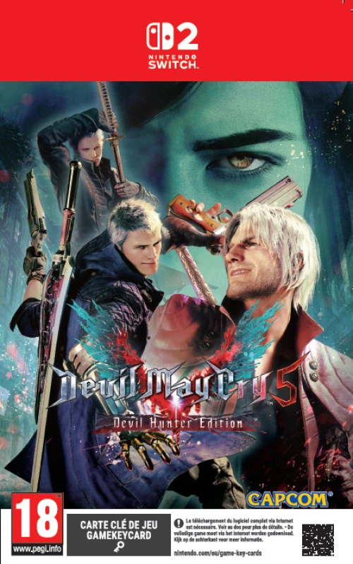 Devil May Cry 5 - Devil Hunter Edition (Gamekeycard) (Switch 2), Capcom