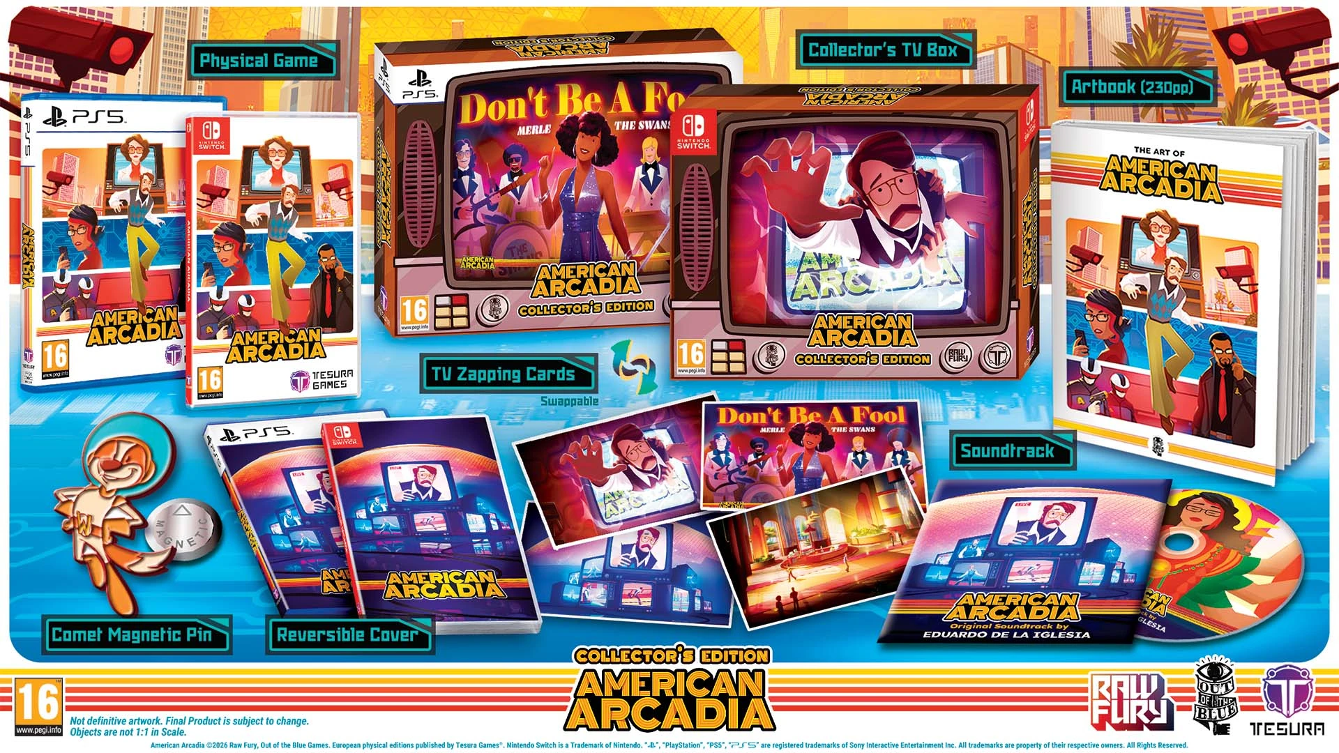 American Arcadia - Collectors Edition (PS5), Tesura Games