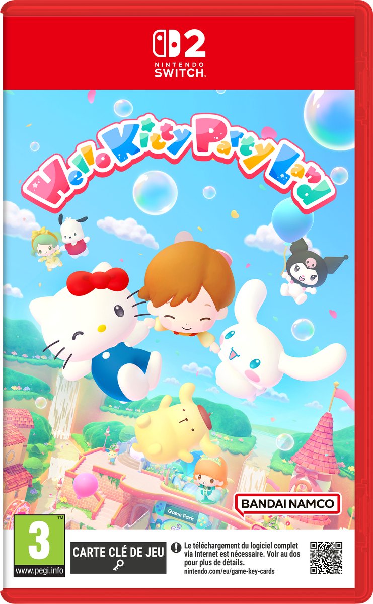 Hello Kitty: Party Land - Day One Edition (Gamekeycard) (Switch 2), G-Style Co., Ltd.