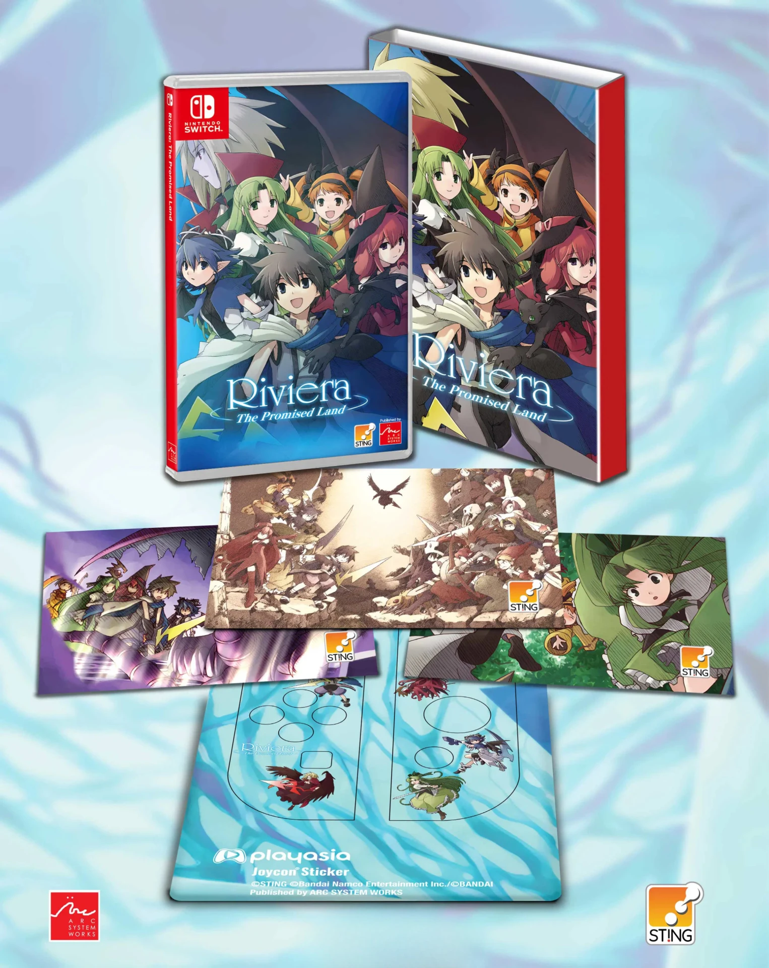 Riviera: the Promised Land Remaster - First Print Edition (Asia Import) (Switch), Arc System Works Riviera: the Promised Land Remaster - First Print Edition (Asia Import) (Switch), Arc System Works