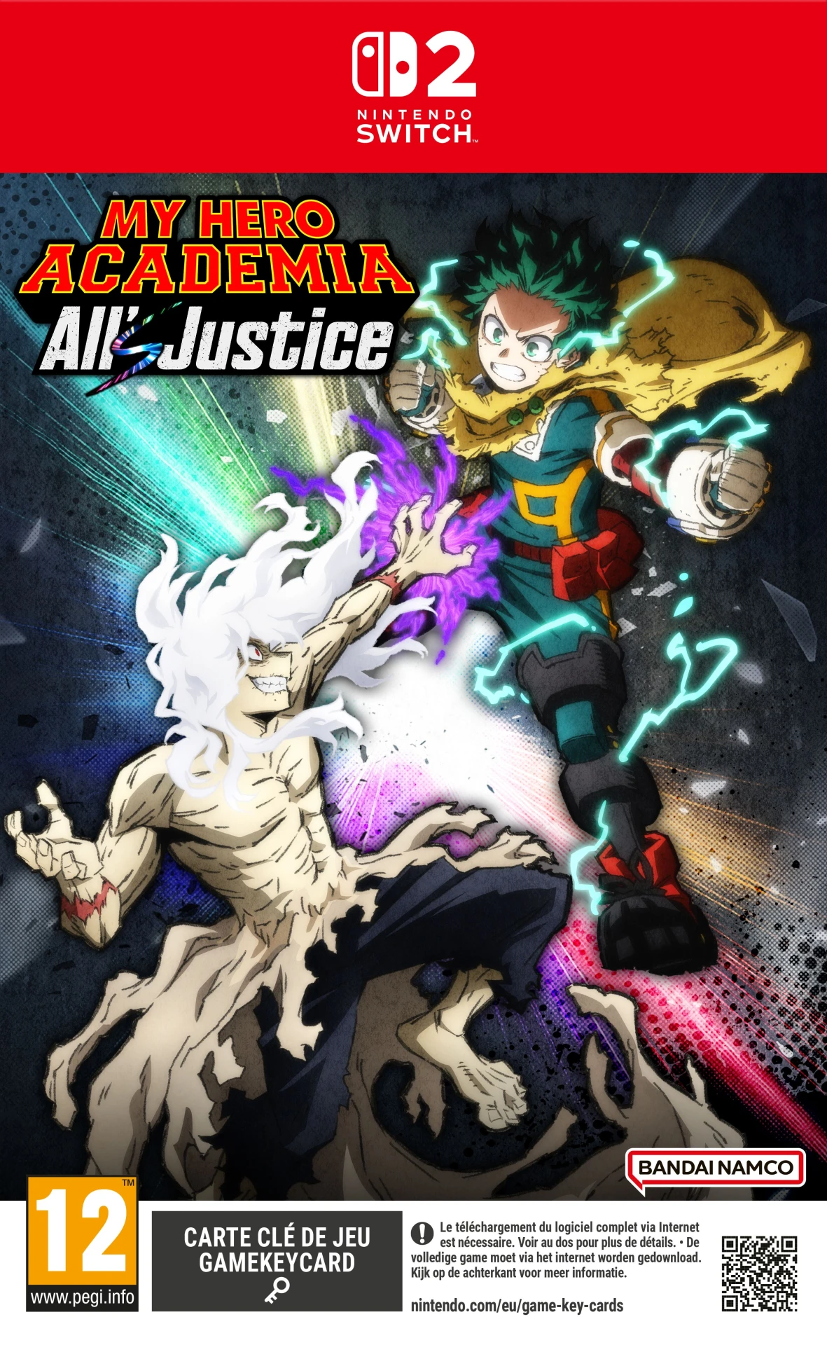 My Hero Academia: All's Justice (Gamekeycard) (Switch 2), Bandai Namco