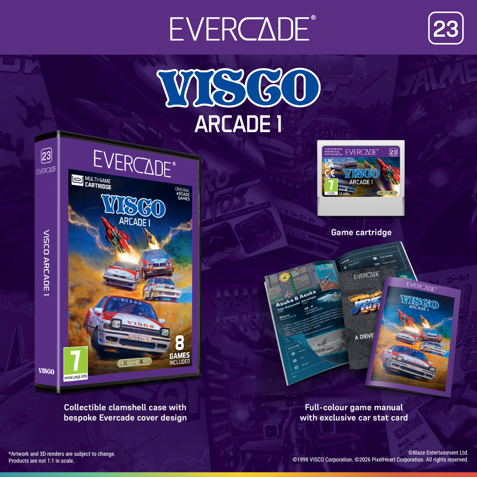 VISCO Arcade Collection 1 (hardware), Evercade