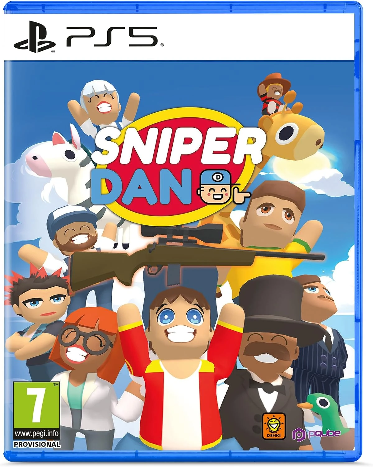 Sniper Dan (PS5), Pqube Sniper Dan (PS5), Pqube