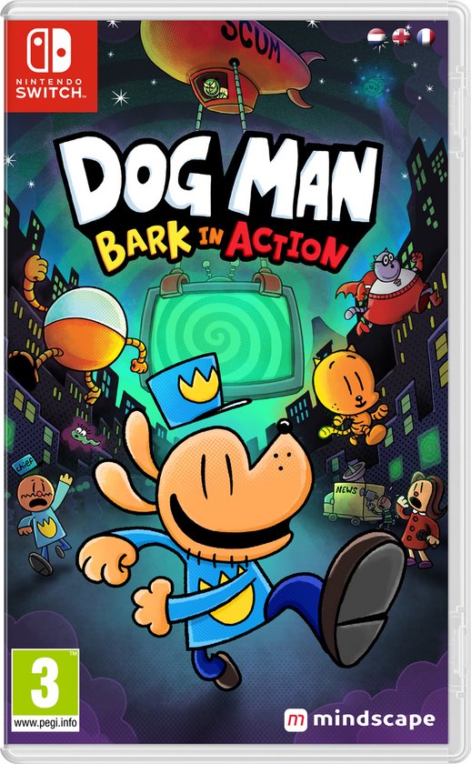 Dog Man: Bark In Action (Switch), Mindscape Dog Man: Bark In Action (Switch), Mindscape