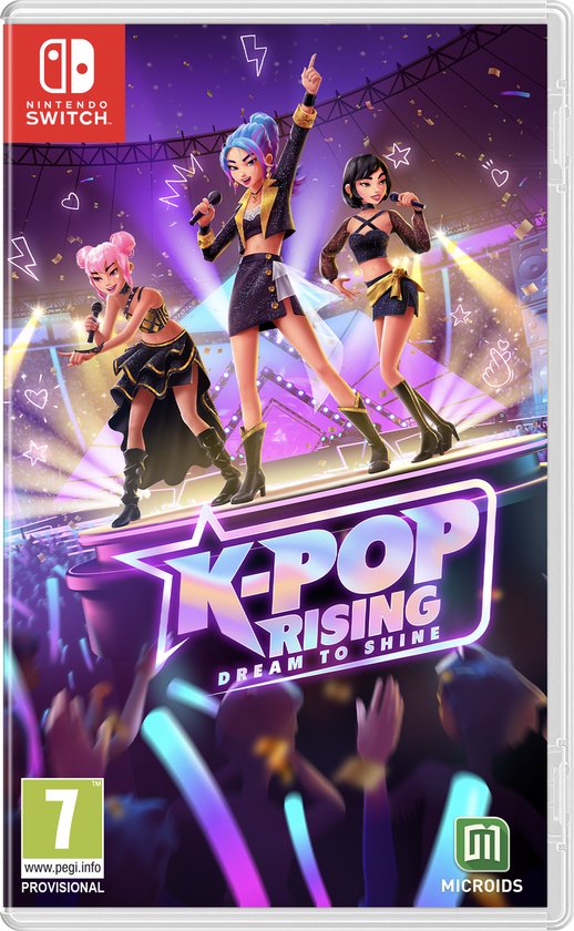 K-Pop Rising: Dream to Shine (Switch), Microids K-Pop Rising: Dream to Shine (Switch), Microids